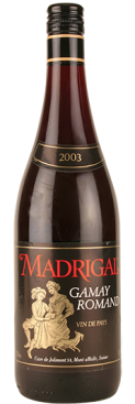 Madrigal Gamay Romand vin de pays