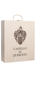 Caissette-bois de 3 Bouteilles Castello di Querceto
